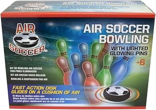 Jogo de Boliche com Pinos Iluminados Air Soccer - Maccabi