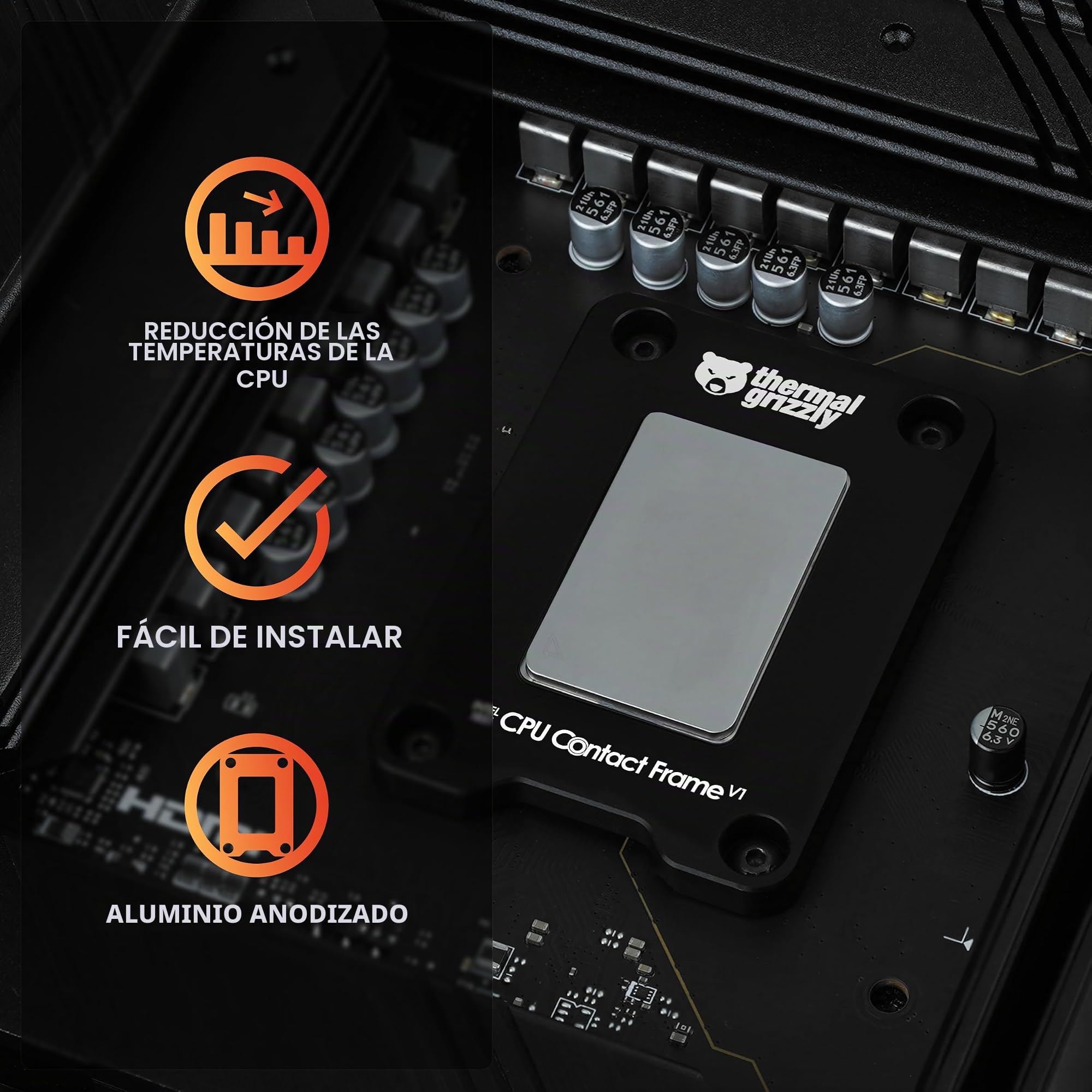 Thermal Grizzly Intel 1851 CPU Contact Frame V1
