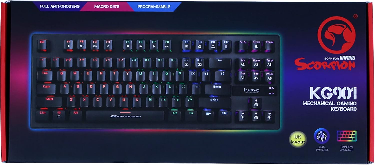 MARVO KG901 Keyboard Product Box