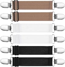 6 PCS Cinch Clips for Clothes, Adjustable Waist Cincher Clip, Clothes Tightening Clips Elastic Waist Tightener Clip for Women Dress Back Cinch Shirt