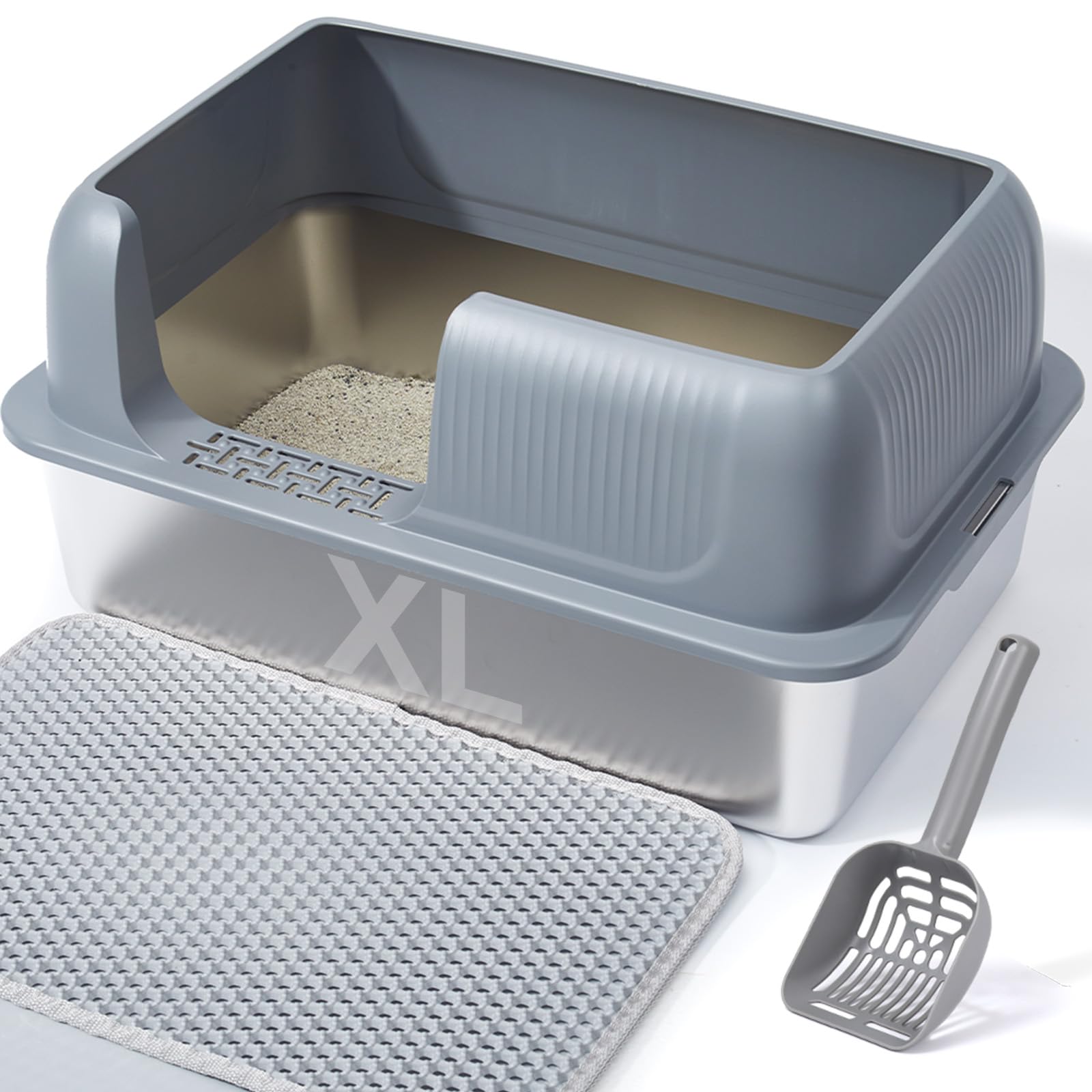 Stainless Steel Cat Litter Tray Smell Stainless Steel Litter Box