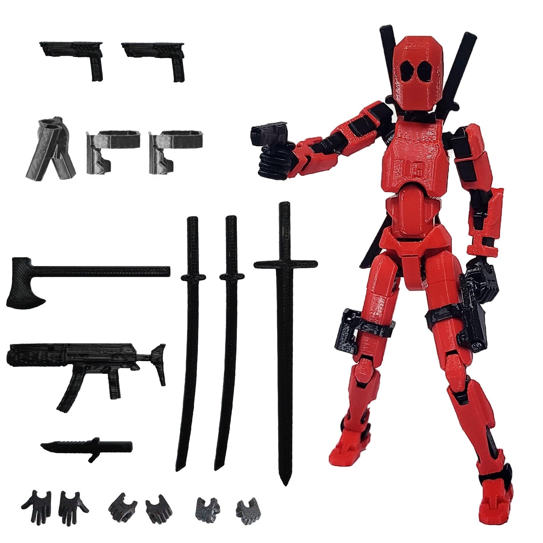 Amazon.com: FoxVilla Assembly Completed T13 Action Figure, Titan