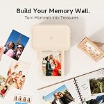 Photo Printer 4×6”, Wi-Fi Full-Color Instant Phone Phtoto Printer for iPhone, Android, Smartphone, Thermal Dye-Sublimation Impresora De Fotos for Home Use, + 108 Sheets Photo Paper & 2 Cartridge