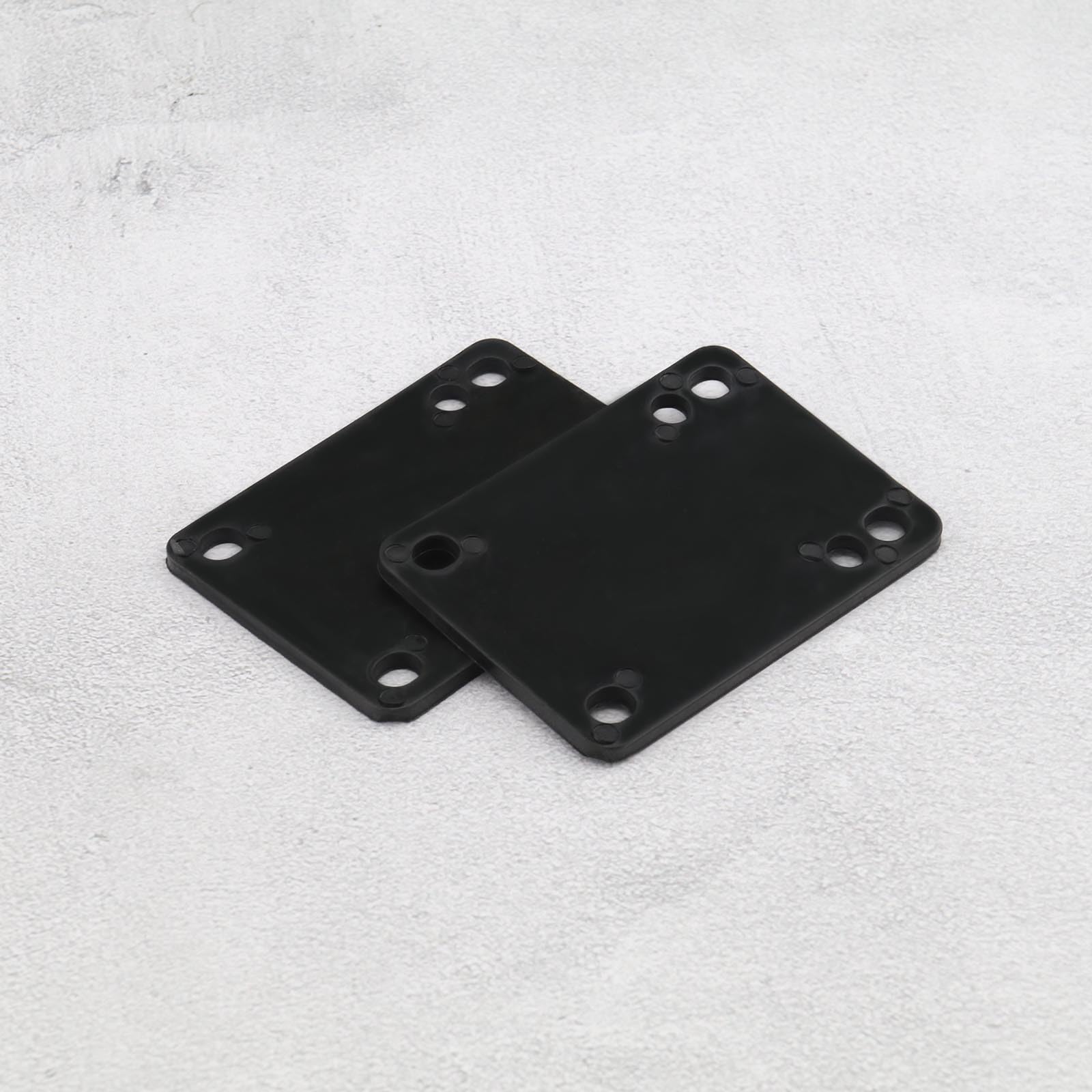 Almohadillas Elevadoras de Monopatín de 3 mm con Tornillos y Tuercas de 30 mm, Almohadillas de Choque Suaves de PU, Protector de Repuesto (2 Piezas)