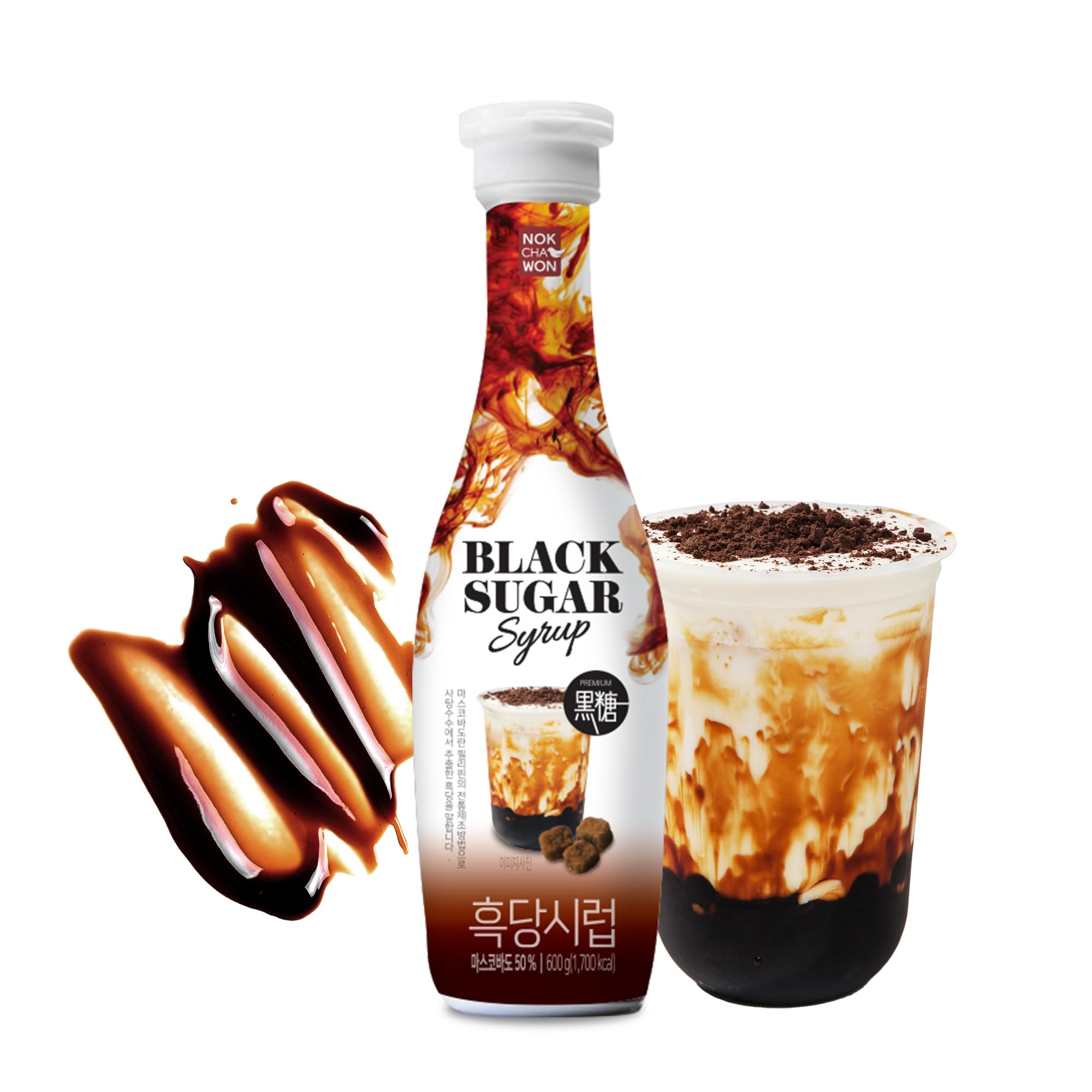 Amazon.com : [Nokchawon] Black Sugar Syrup - Authentic Korean