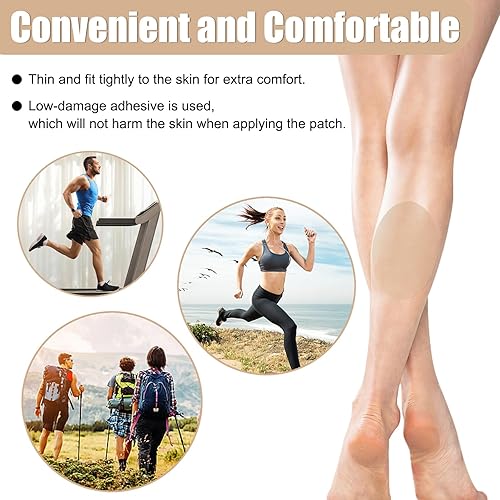 Miniatura 7 de WOLAIYE Parches de cinta de fricción antirozaduras, cinta de protección contra rozaduras, parche de fricción interior del muslo, almohadillas