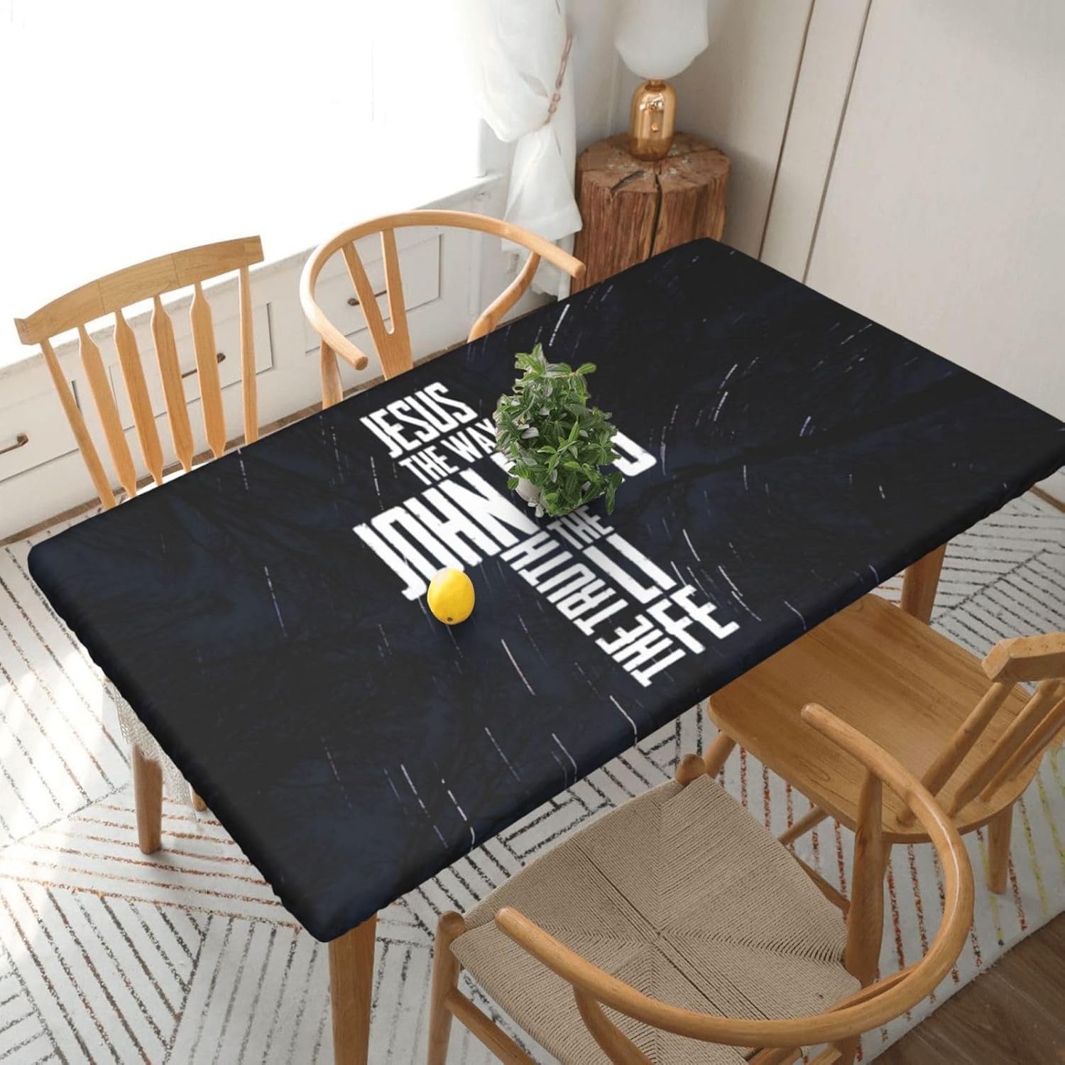 Amazon.com: 5FT Christian Bible Verse Jesus The Way John 14:6 Gifts ...