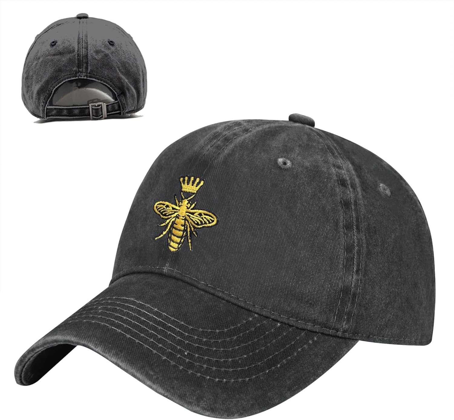 Embroidered Washed Baseball Cap for Men Women - Image 9