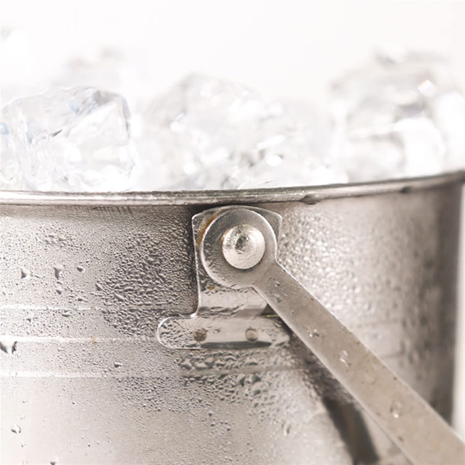 Cubeta de Hielo Cubo de Hielo de Acero Inoxidable, Cubo de Hielo portátil, Barril de Vino for Servicio KTV, Perfecto for Botellas de Vino, champán o Cerveza Cubo de Hielo Aislado