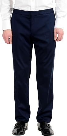 Hugo Boss Niday/Bawin-J Men's Slim Blue Stretch Two Button Suit Sz US