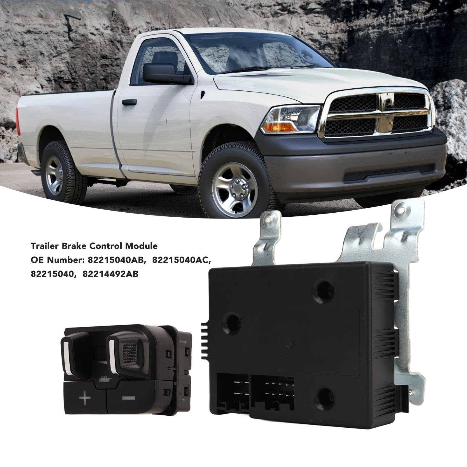 Integrated Trailer Brake Control Module Kit for 2500 3500 4500