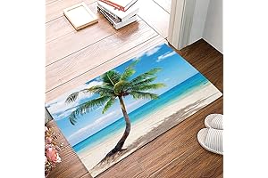 Coconut Palm Tree Doormats: Tropical Oasis for Your Doorstep