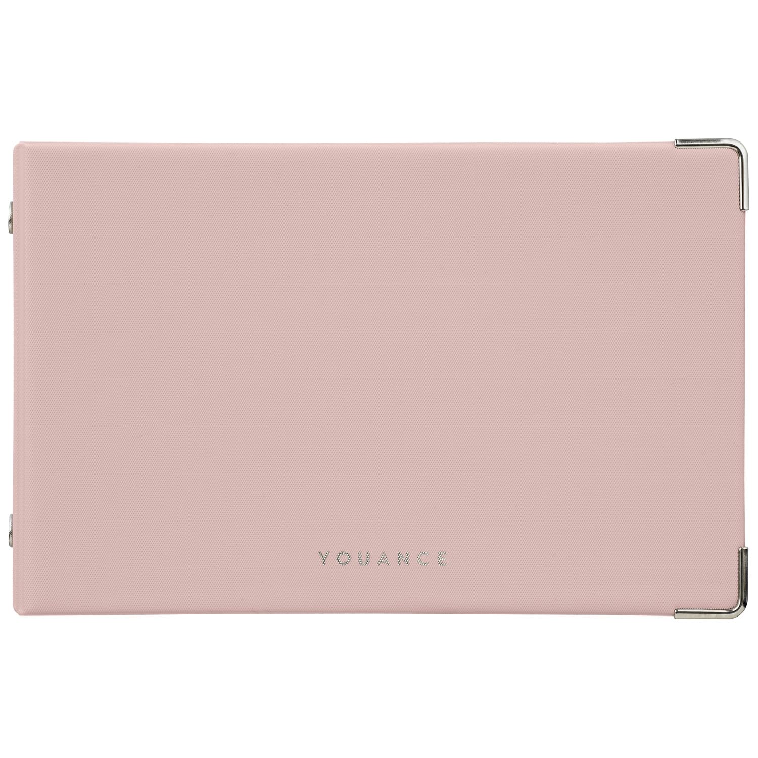 Maruman Classeur à feuilles mobiles Yuance Mini FM64-38, 5 trous, rose clair