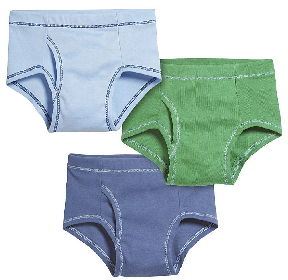 City Threads Boys Organic Cotton Briefs - Sensory Friendly Underwear For Sensitive Skin