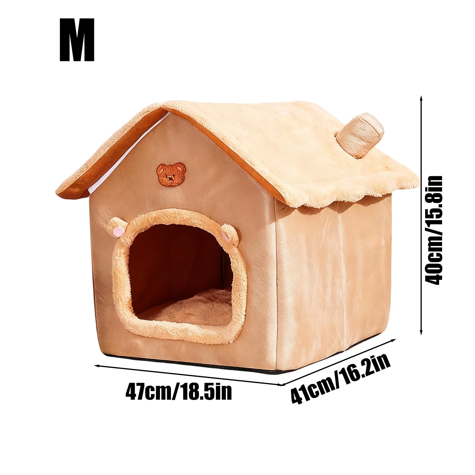 Cuccia Caverna Per Gatti Casetta Rilassante Con Cuscino Rimovibile | Cuccia Morbida Chiusa Per Gatti E Piccoli Animali Per Animali Domestici Da Interno Piccoli Cani Inverno Sonno Camera