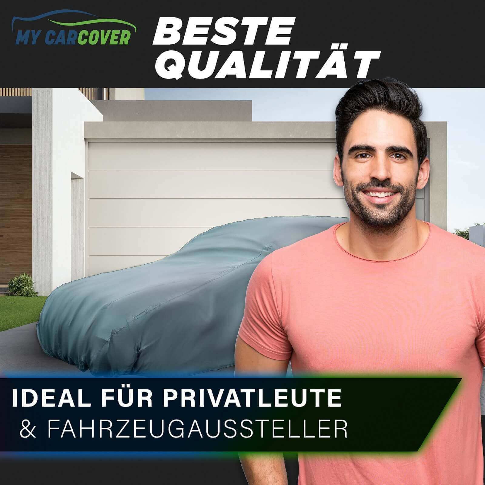 MY CARCOVER® passt für Mercedes-Benz S-Klasse W126 Bj 1979-1991 Stufenheck In-/Outdoor atmungsaktiv Ganzgarage Auto Plane Abdeckung