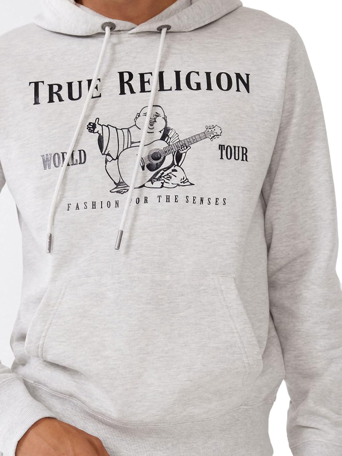Miniatura 4 de True Religion Sudadera con capucha de forro polar Buda Metallic para hombre