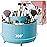 fanado 360 Rotate Makeup Brush Holder Organizer, Makeup Organizers Countertop, Makeup organization and Skincare Storage with Gift Box Packing for Vanity, Desktop, Bathroom (Blue)