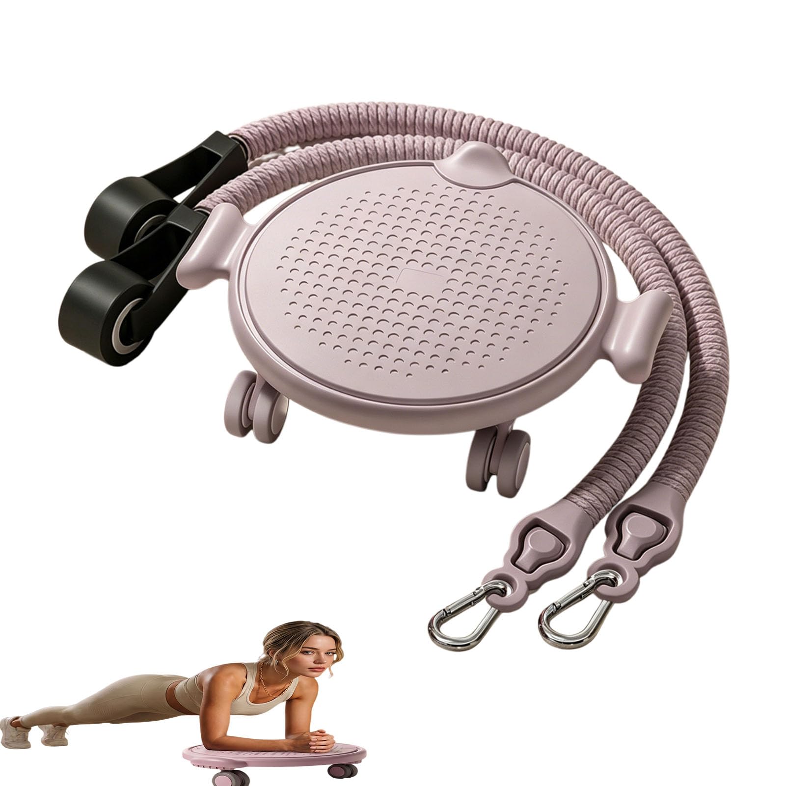 Sliders Fitness mit Latexseile und Verdickte Kniepolster