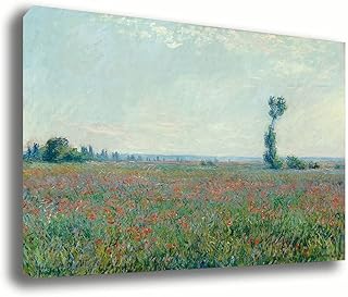 Quadro Moderno stile MONET Quadri moderni da Parete grande XXL Stampa su tela Canvas Decorazione muro Murale pittori arte Soggiorno Arredo Camera da letto Cucina (Monet, 20x30 centimetri)