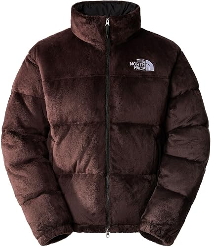 THE NORTH FACE Versa Velour Nuptse Veste, Marron Charbon,…