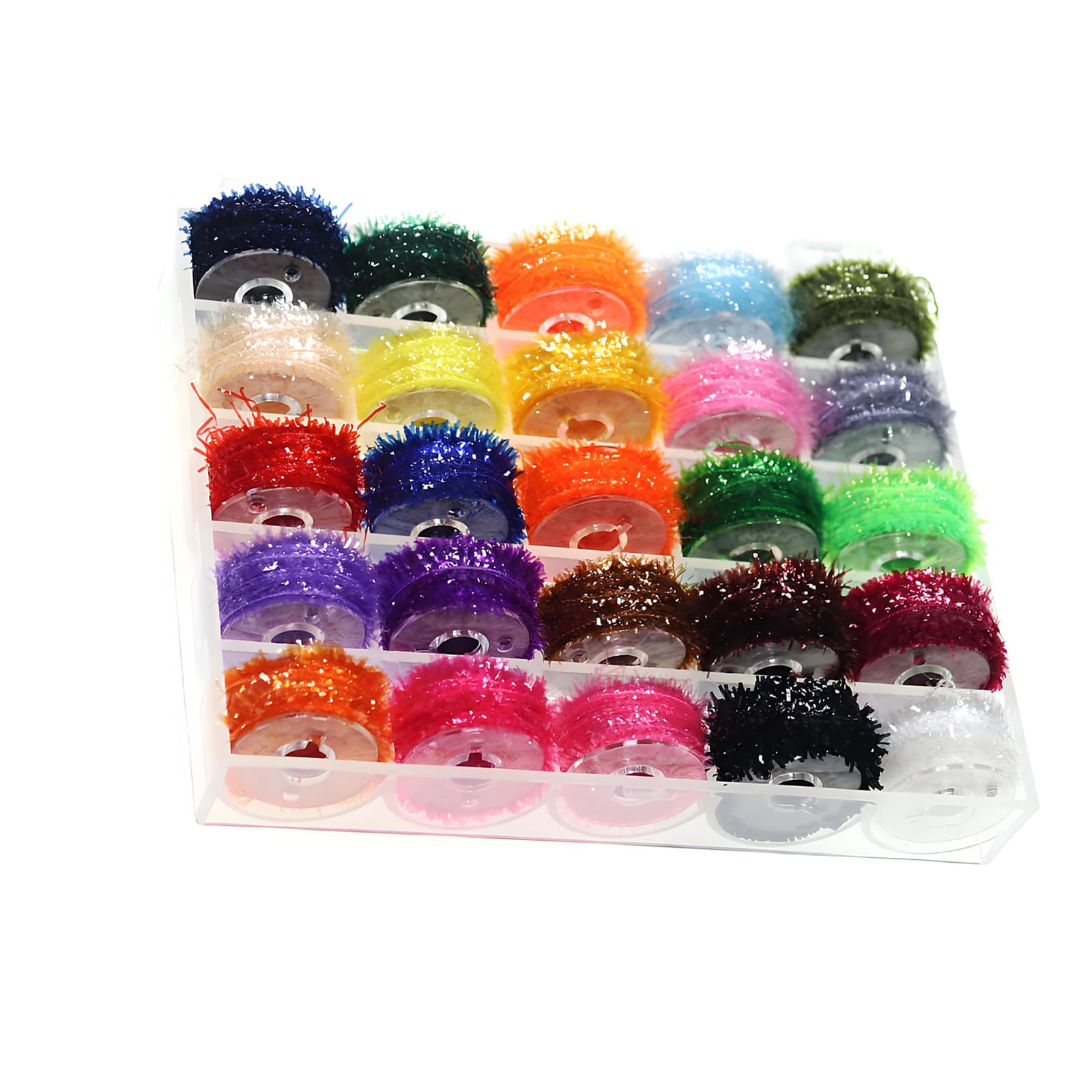 QIAOLIDA Fly Fishing Lures Tying Polyester Fibre Artificial Baits Materials For Freshwater Saltwater Fly Lures Tying Materials