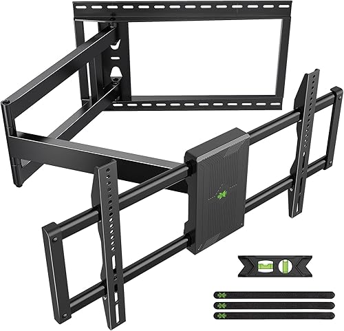 USX Mount Soporte de pared para TV de brazo largo para la mayoría de televisores de 42-95 pulgadas, extensión de 40 pulgadas, soporte de pared