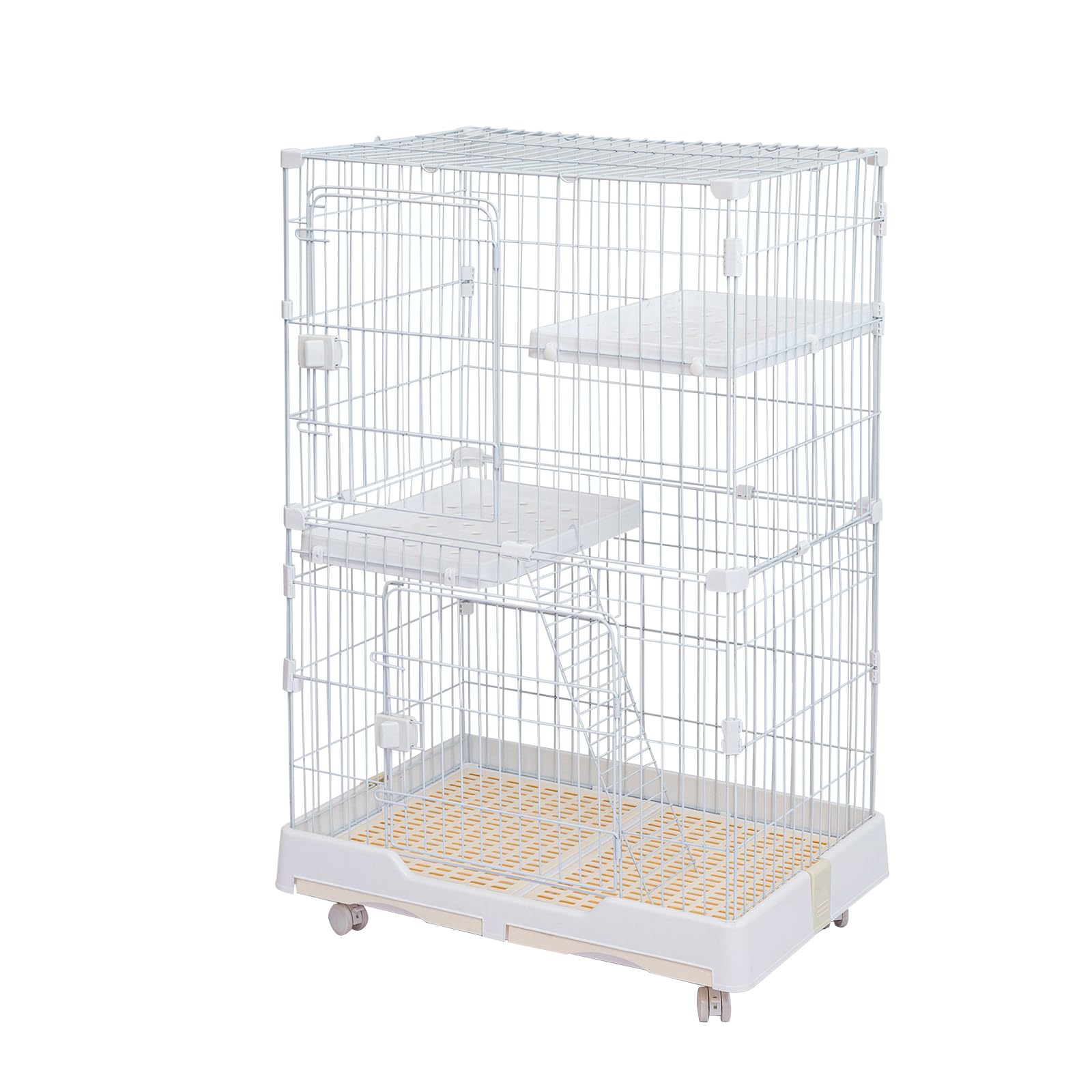 Shinyever 猫 ケージ キャットケージ 猫ゲージ 大型(ホワイト 2段) Amazon.co.jp: Shinyever 猫 ケージ キャットケージ 猫ゲージ 大型 82