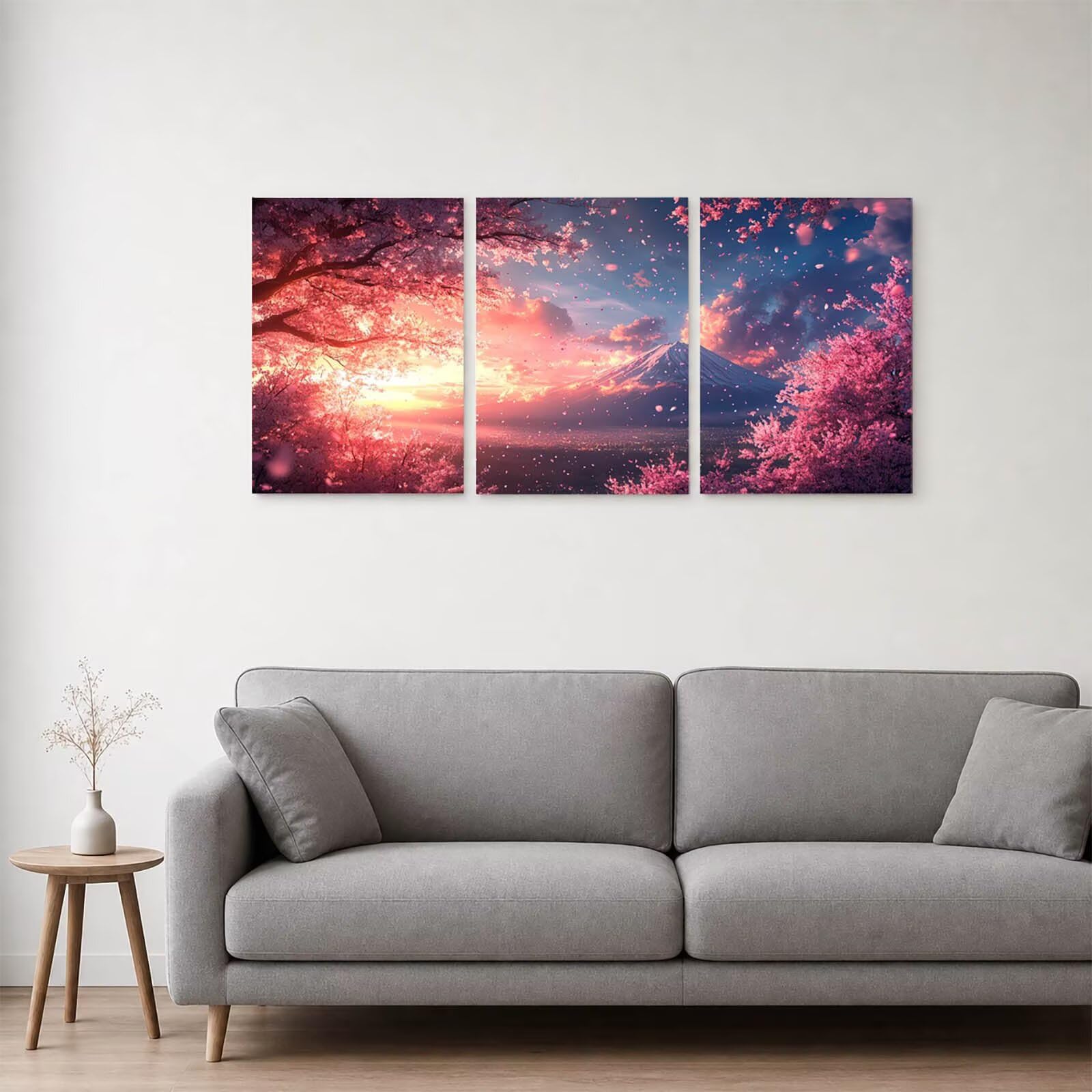 Zestaw artystycznych diamentów Fuji, dla dorosłych, krajobraz, malarstwo diamentowe, kryształ, sztuka, haft krzyżykowy, zestaw do haftowania, 61 x 40 cm x 3, do malowania po numerach, dla dorosłych z