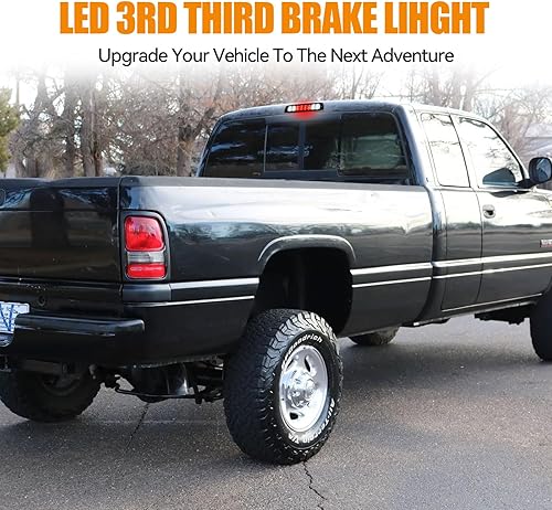 Miniatura 37 de Tercera tercera luz de freno para Chevy Silverado 1999-2006/GMC Sierra 1500 2500 3500HD, 2007 Silverado/Sierra Classic Modelo LED Time Tunnel