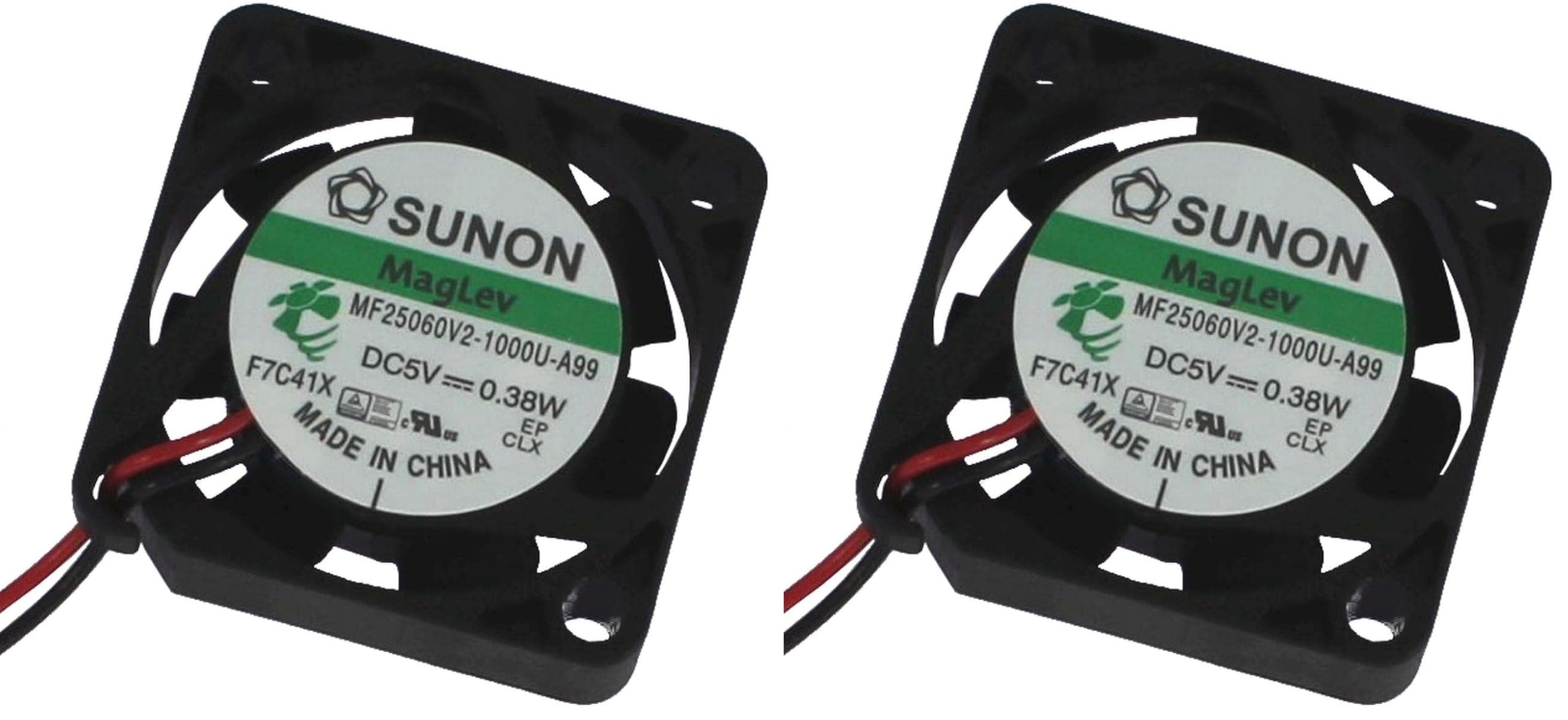 Ventilador Sunon 5V CC mini extractor compacto de 25mm para refrigeración interna de electrónica 2