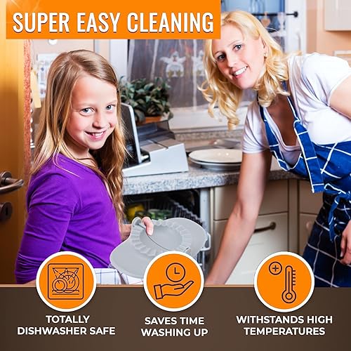 Miniatura 3 de Empanada Maker - Máquina para hacer albóndigas, juego de moldes manuales para albóndigas con cuchara de llenado y rodillo, 4 pulgadas3 pulgadas para