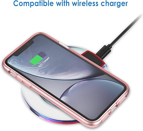 Vista 35 de JETech - Funda para iPhone XR de 6.1 pulgadas, cubierta para absorción de golpes Claro