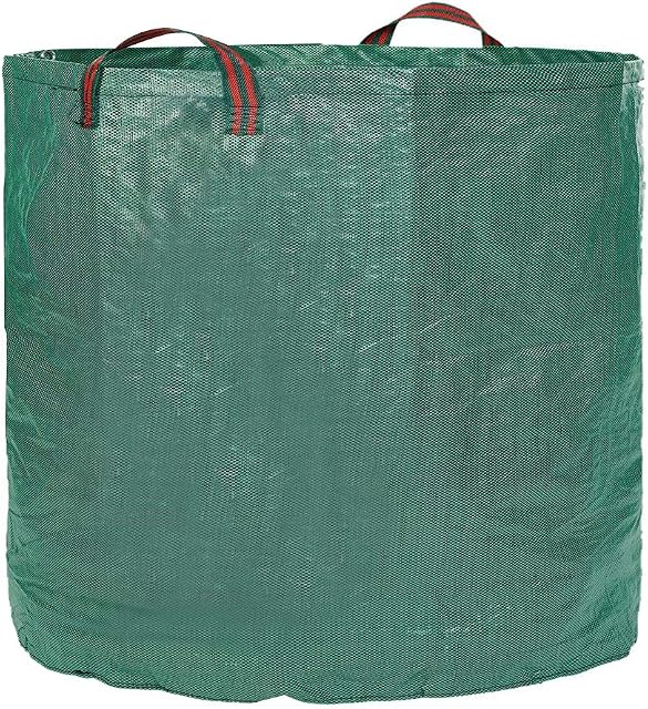 Garden Yard Waste Bags Sacks, Reuseable Gardening Lawn Leaf Bag,Garden Tote Debris Container Pop up Grass Bin Landscape Pool Leaves Collector,60 Liter