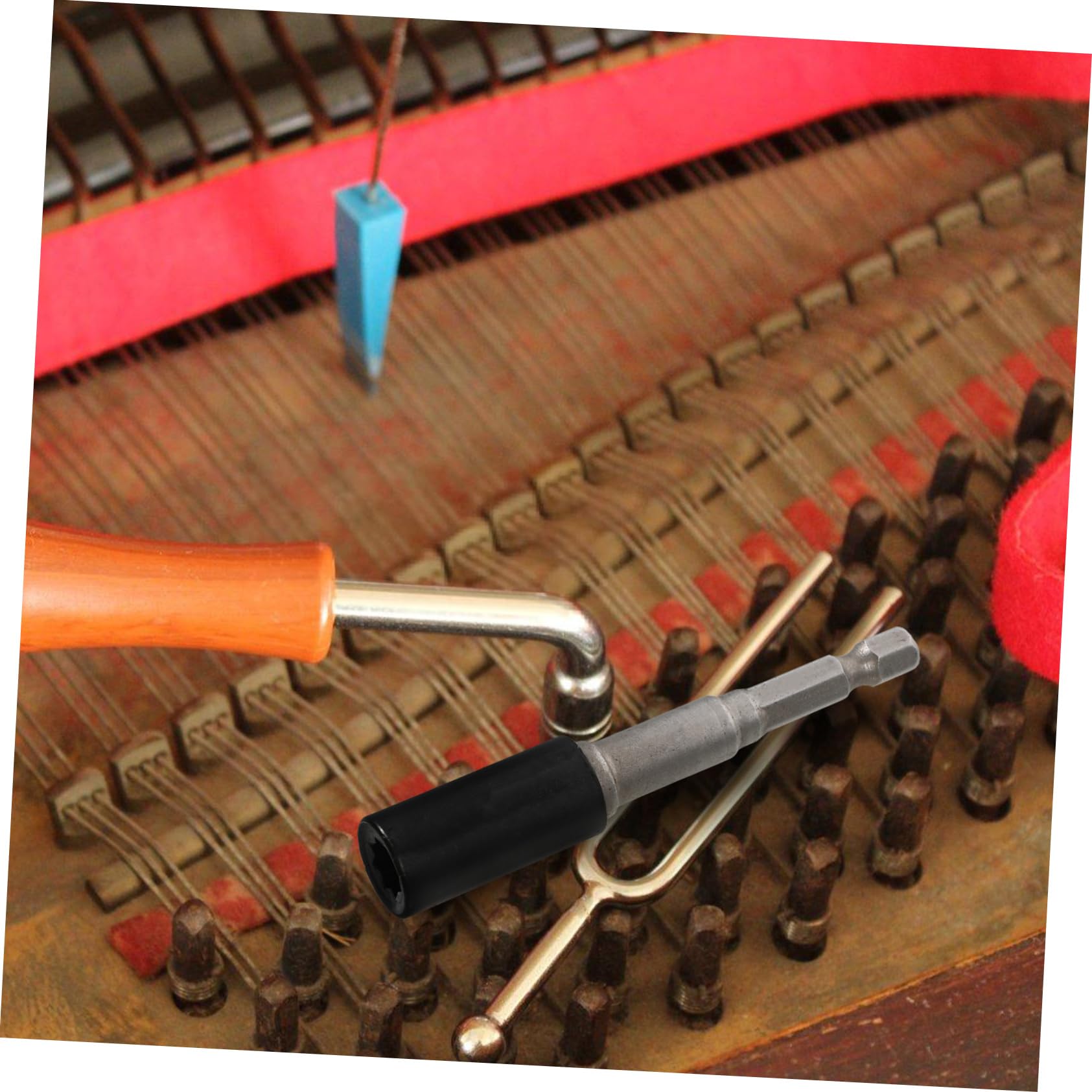 Toyvian 4juegos Wrench De Afinación De Piano Herramienta De Afinación Profesional Para Cuerdas Para Músicos y Aficionados Al Piano