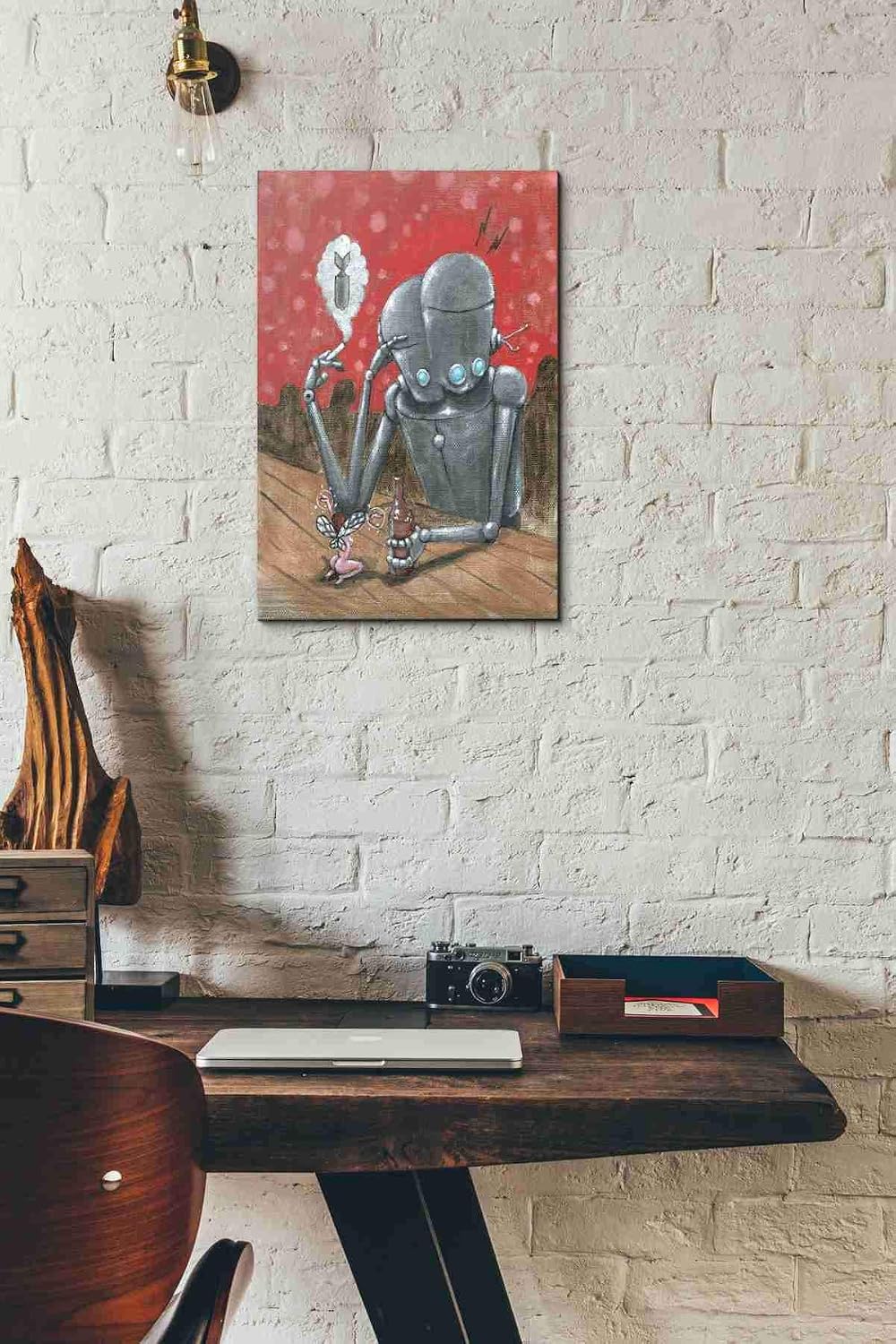 Epic Graffiti 'Prophecy' by Craig Snodgrass, Canvas Wall Art, 12"x18"