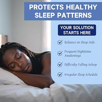 Melatonin Free Sleep Aid Supplement for Adults, Sweet Dreams Deep Sleep Support, 8H Sustained Release Technology with GABA & SleepMaster Peptide, Non-Habit Forming 15-Day Supply