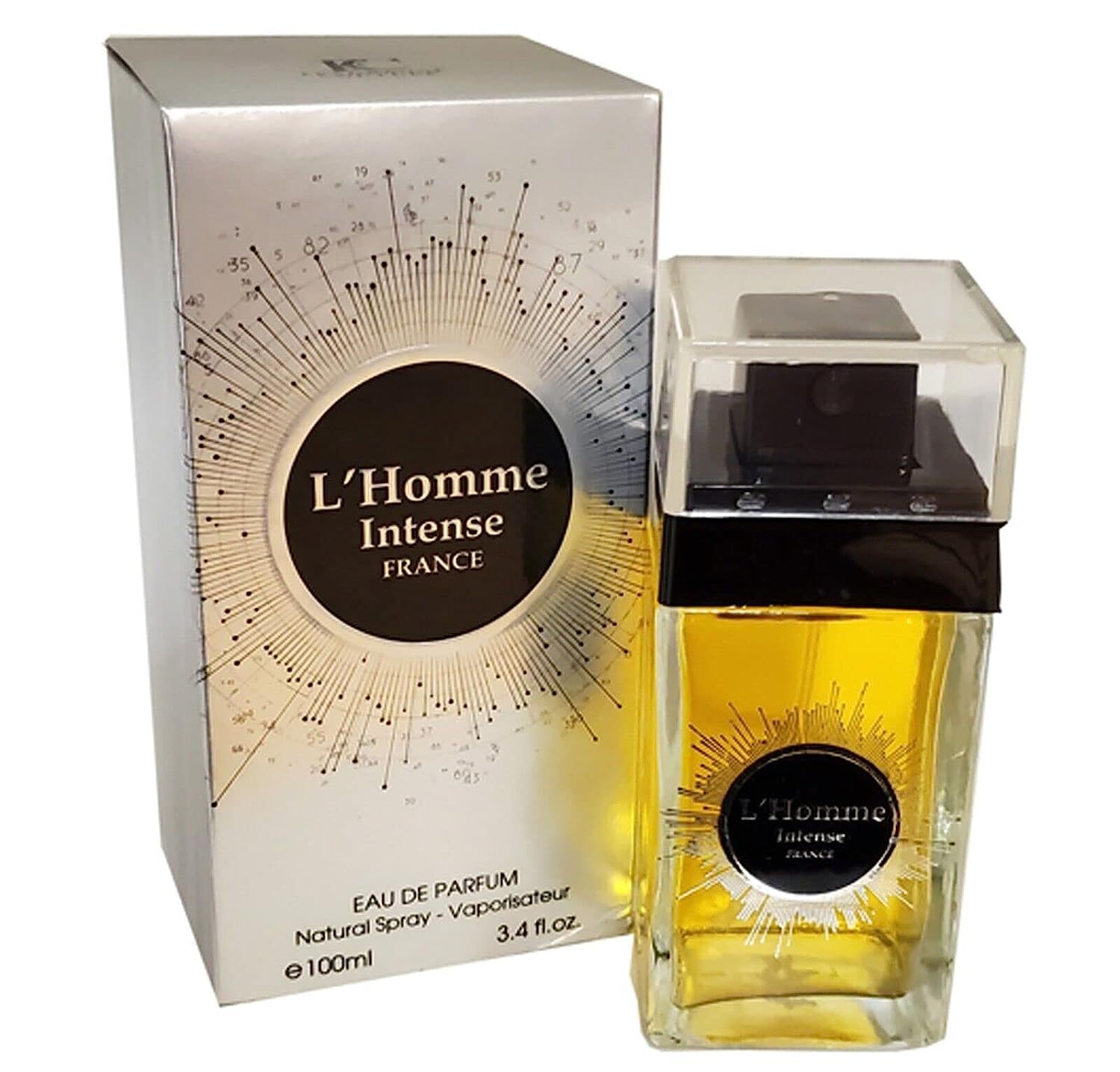 L'Homme Intense Men's Cologne France 3.4 OZ EDP Spray