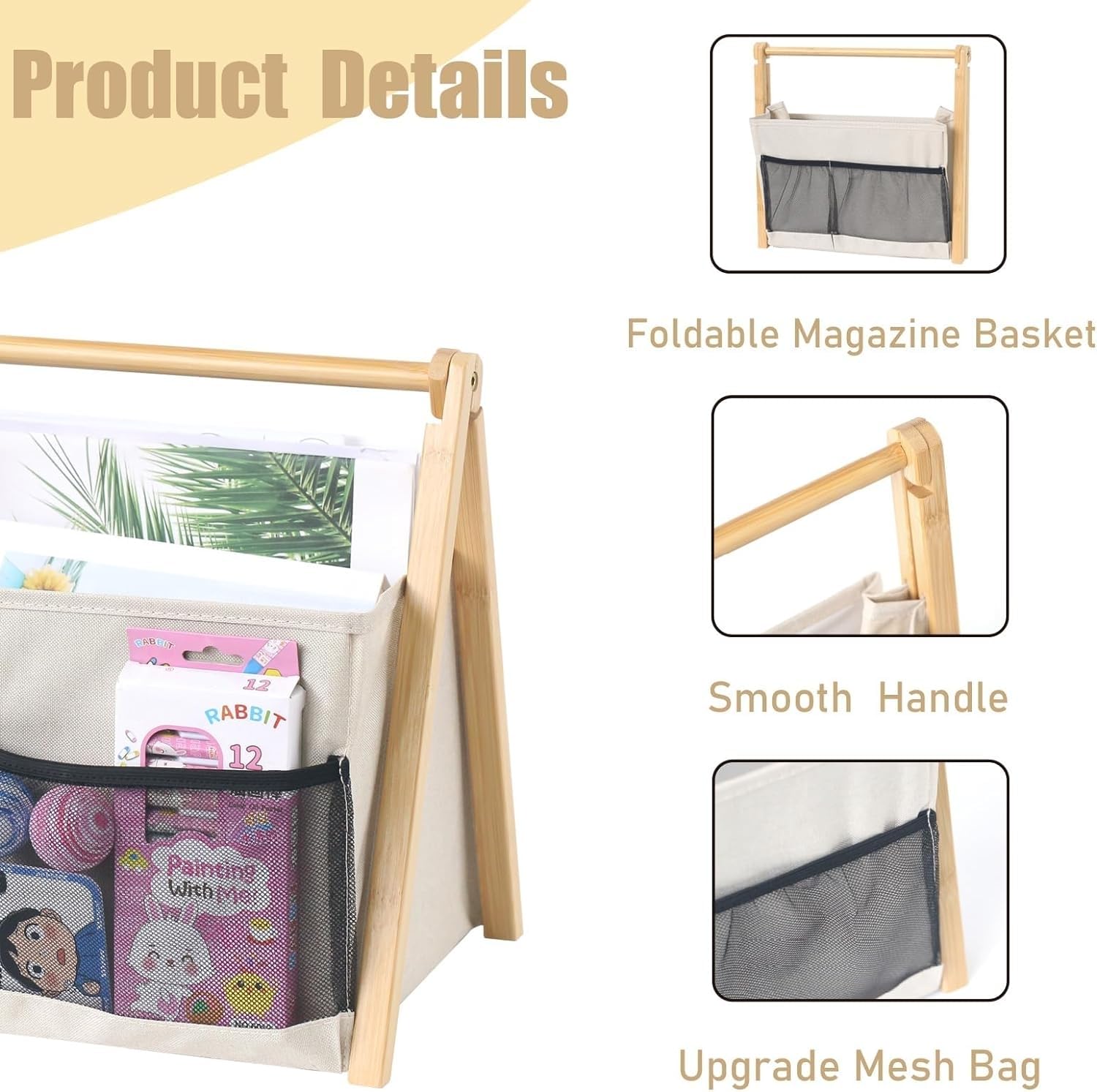 Porte-revues pliable/organiseur de bureau pour l'organisation et le Porte-revues pliable/organiseur de bureau pour l'organisation et le
