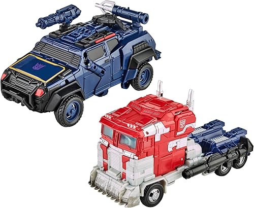 Miniatura 2 de Transformers: Reactivate Optimus Prime y Soundwave - Paquete de 2 figuras de acción de conversión de 6.5 pulgadas, más de 8 años
