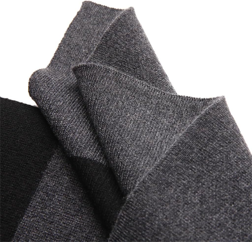 Men's Autumn And Winter Thick Business Scarf Versatile And Warm Knitted