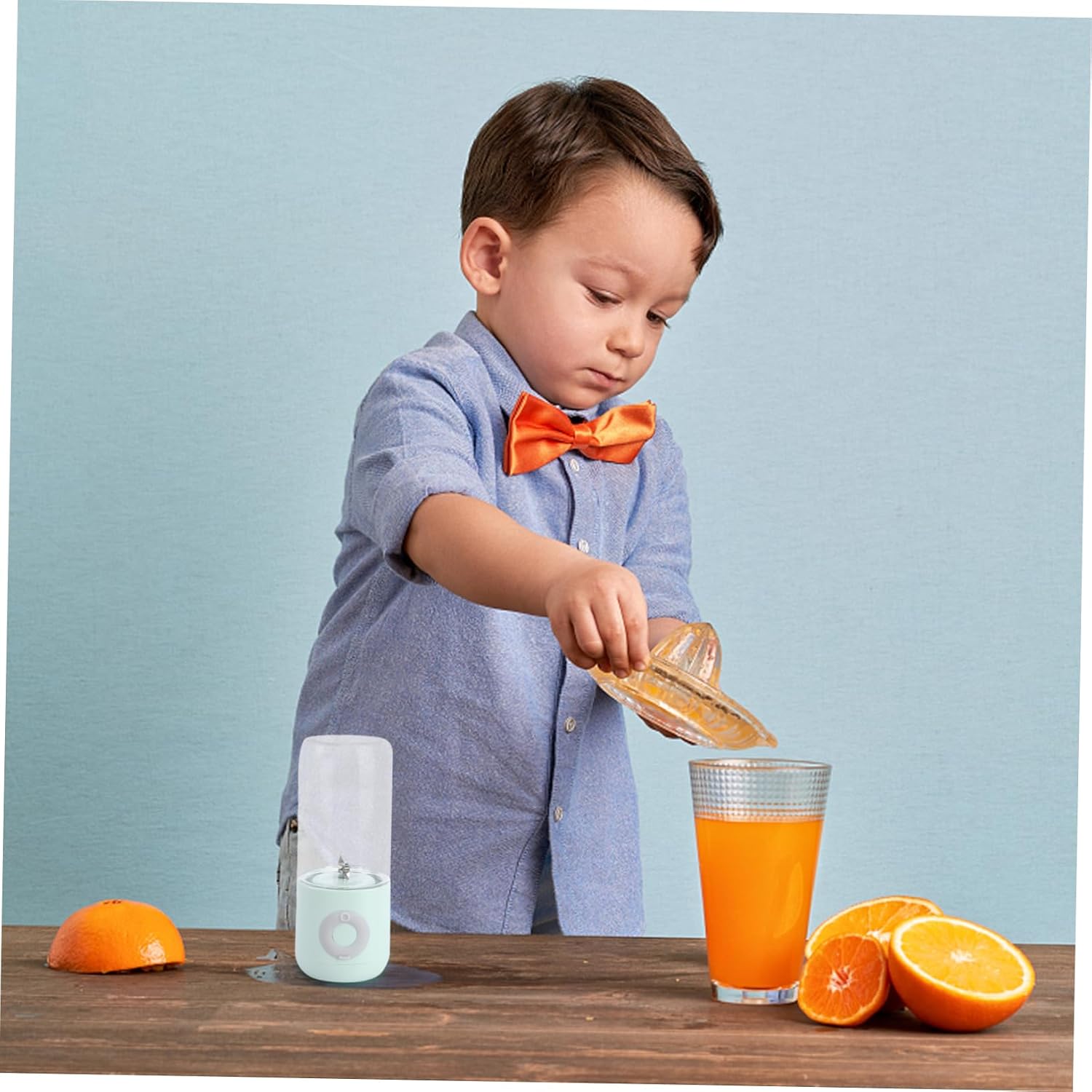 1pc Portable Usb Mini Juicer Juice Maker Easy to Clean Lightweight and Drop for Home and Travel Use Green