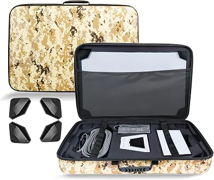 Starlink Gen 3 Case for Dish Kit V3, Outdoor Carrying Case for Starlink Master Disk & Accessories, Ideal for RV Travel & Outdoor Use