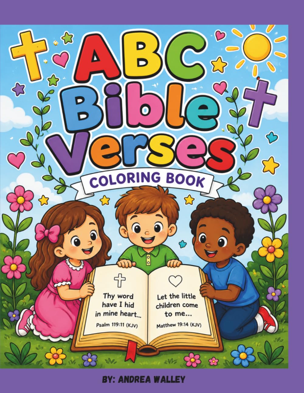 ABC Bible Verses Coloring Book
