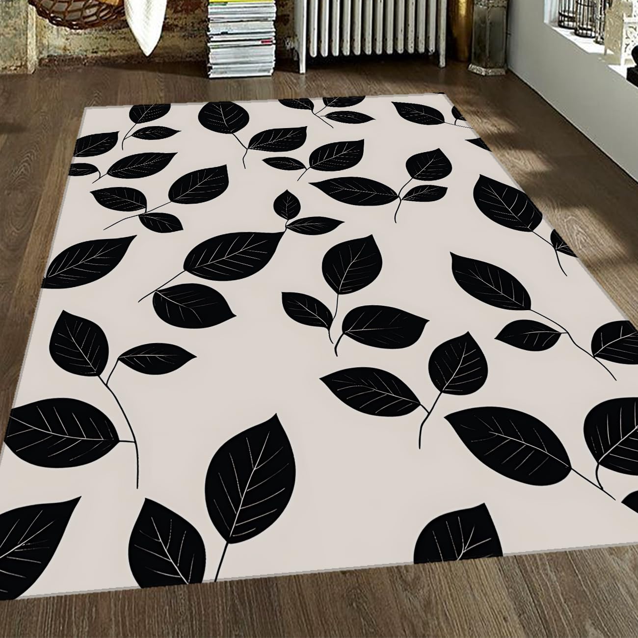 Paillasson Couronne fêtes grand tapis Noël rouge lavable avec motif Merry