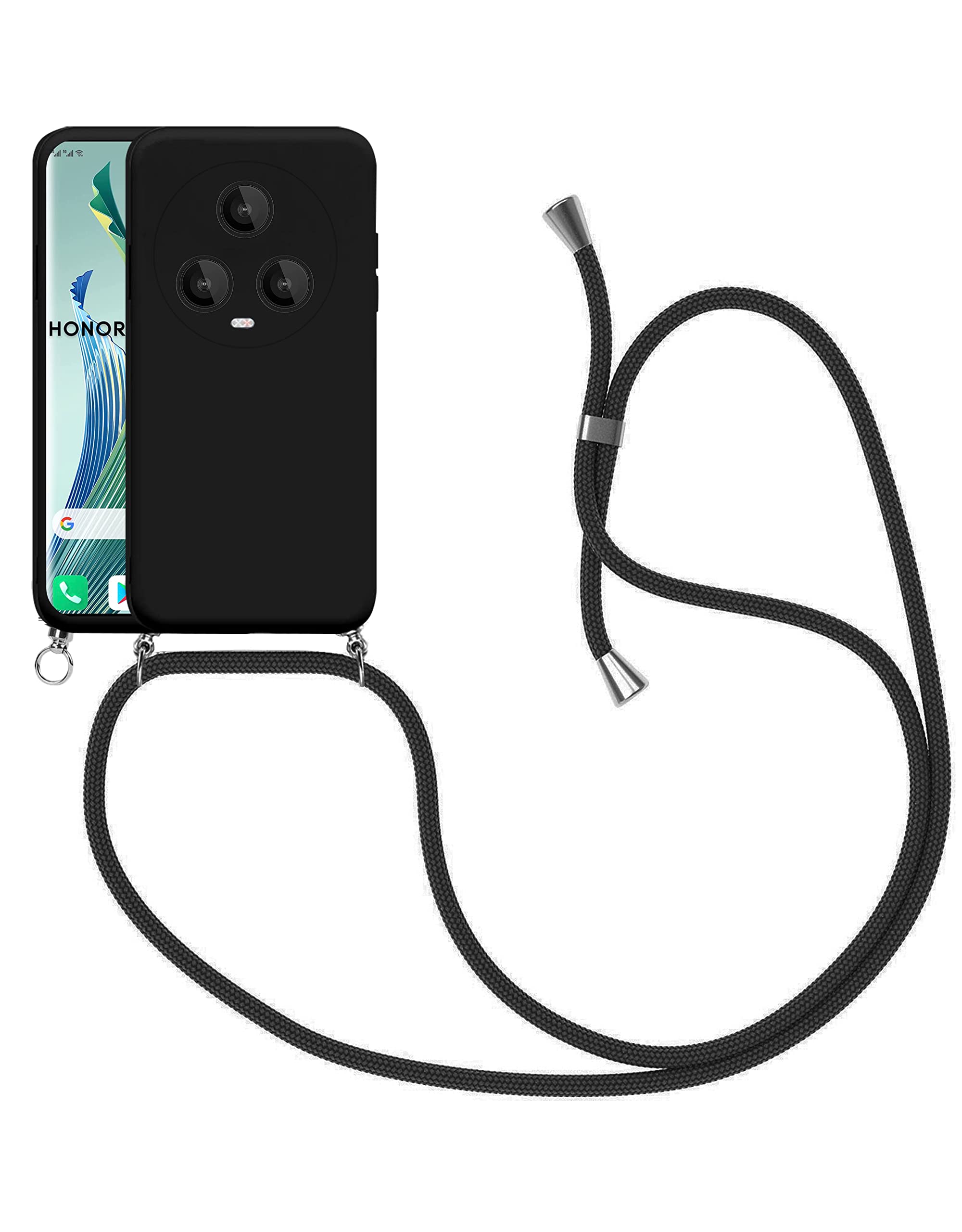 Coque pour Honor Magic 6 Pro 5G avec Cordon de Collier