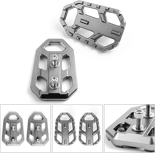 Miniatura 2 de Topteng Estriberas delanteras Estriberas T para Kawasaki 17-18 Versys X 300 15-18 Versys 650 1000