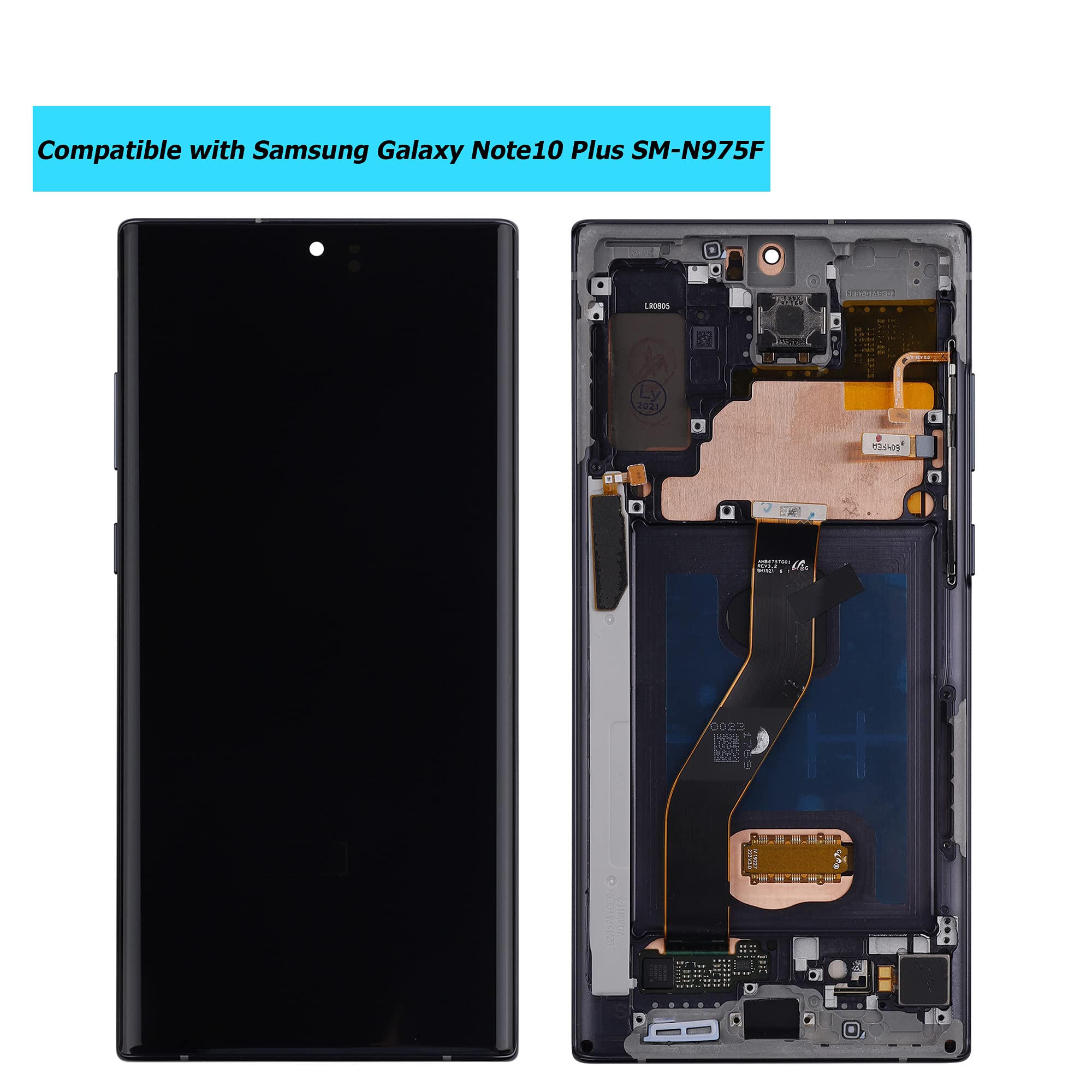 Amazon.com: Vvsialeek Compatible with Samsung Galaxy Note10+