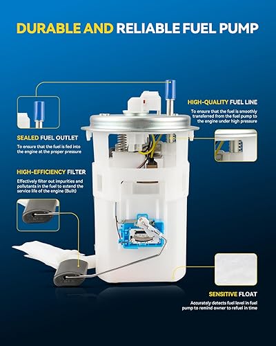 Miniatura 344 de PHILTOP Electric Fuel Pump Assembly Fits For Chevrolet S10 1985-1991, GMC S15 1985-1990, GMC Sonoma 1991, GMC Syclone 1991, SP06B1H
