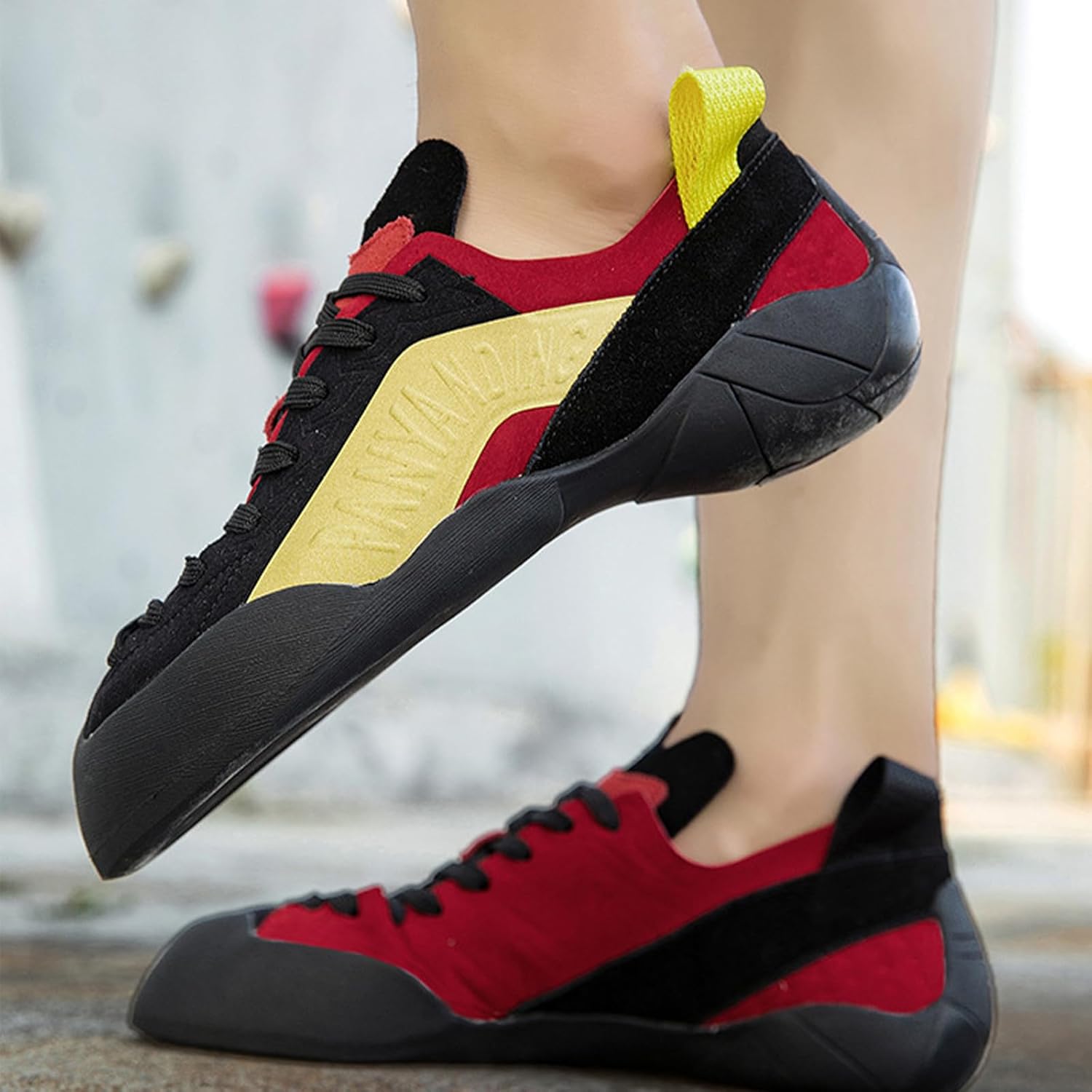 Rock Climbing Shoes for Men - Rock Climbing and Boulder Shoes for Indoor Outdoor - Women Durable Rubber Climbing Shoe